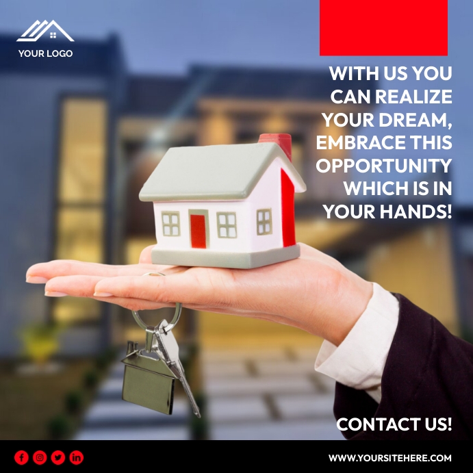 Real estate 2023 Template PosterMyWall