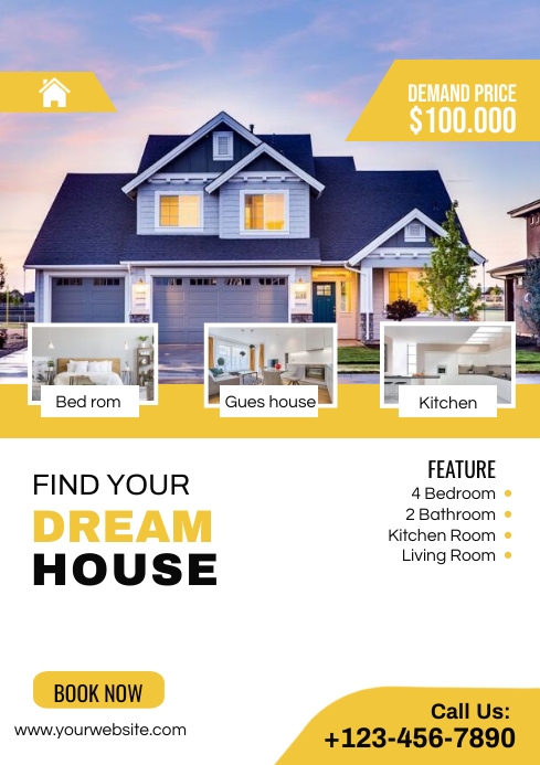 Copy of Real Estate A4 | PosterMyWall