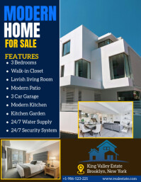 Real Estate Ad Volante (Carta US) template