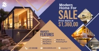 Real Estate Ad Template auf Facebook geteiltes Bild
