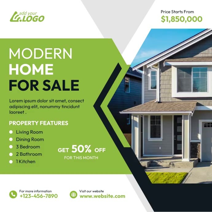 Copy of Real Estate Ad Template | PosterMyWall