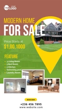 Real Estate Ad Template Digital Display (9:16)