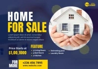 Real Estate Ad Template Pocztówka