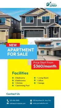 Real Estate Ad Template Instagram na Kuwento
