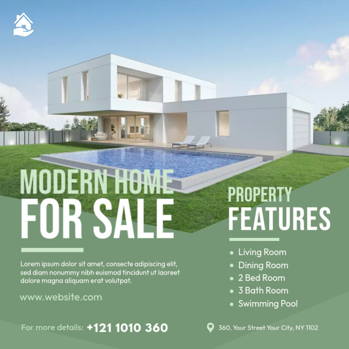 Real Estate Ad Template | PosterMyWall