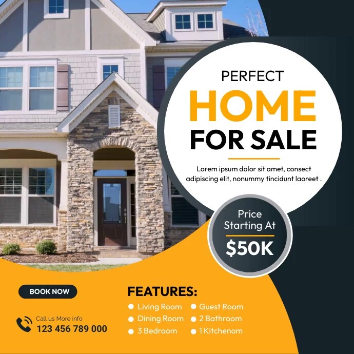Real Estate Ad Template PosterMyWall