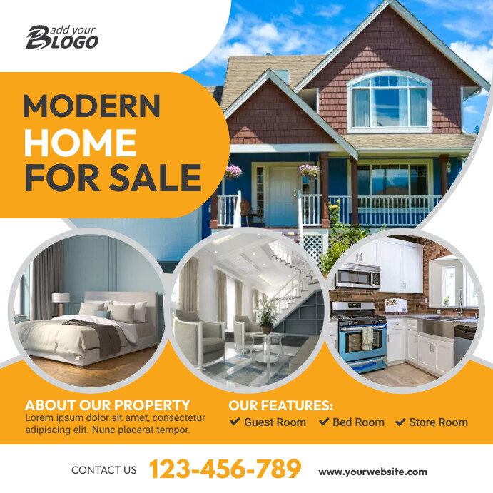 Real Estate Ad Template | PosterMyWall