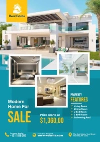 Real Estate Ad Templates A4