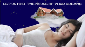 Niebieski Real Estate Dream Home Digital Display Template