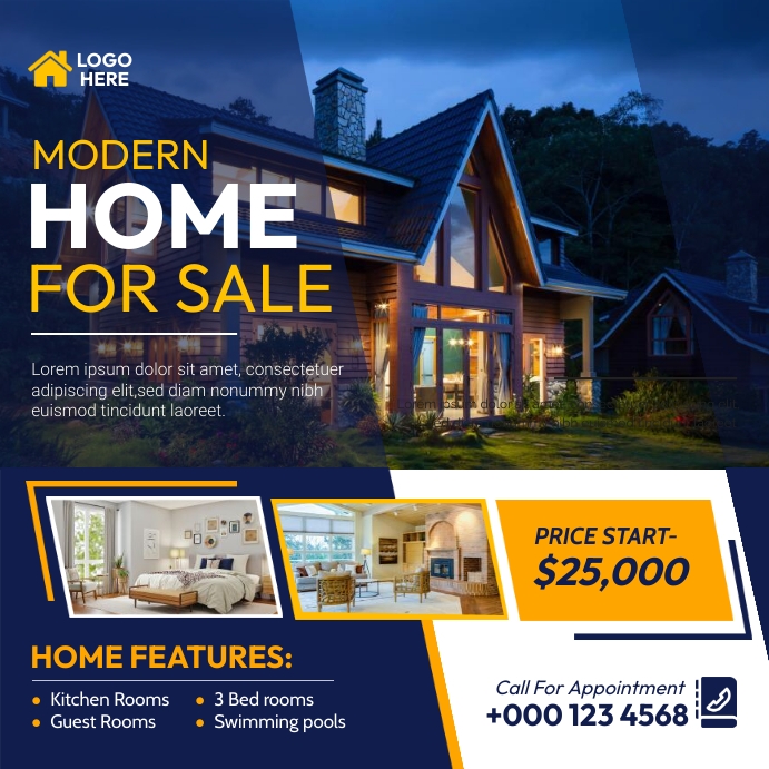 Real Estate Ads Template | PosterMyWall