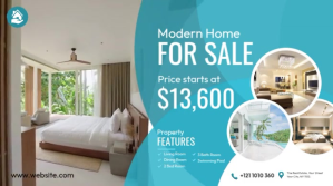 Real Estate Ads Twitter Post template