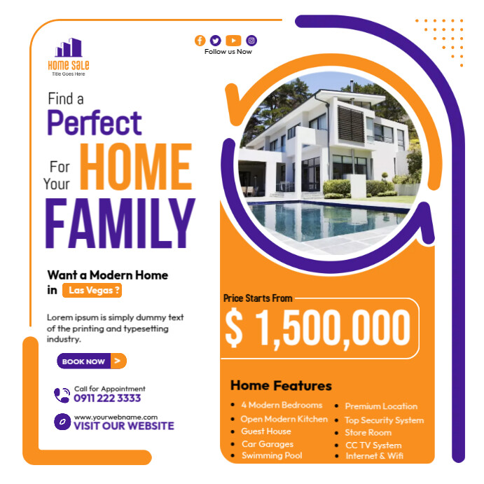 Iklan Real Estat Templat | PosterMyWall