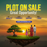 Real Estate Ads Template Persegi (1:1)
