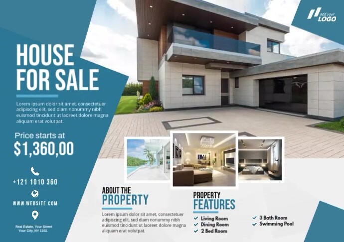 House Advertisement Sample Real Estate Advert Template | PosterMyWall