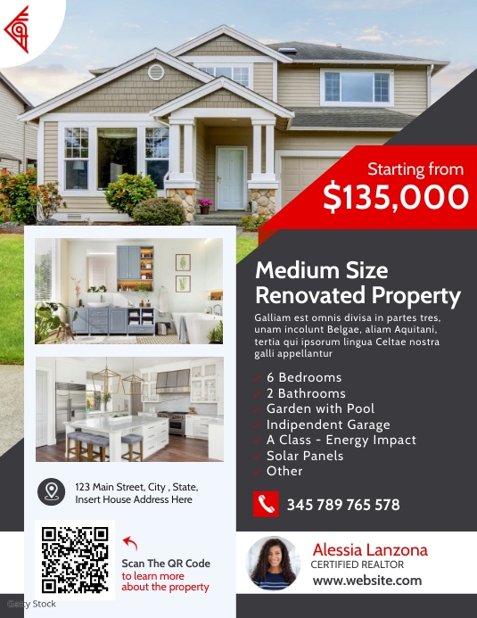 real estate advertisement Template | PosterMyWall