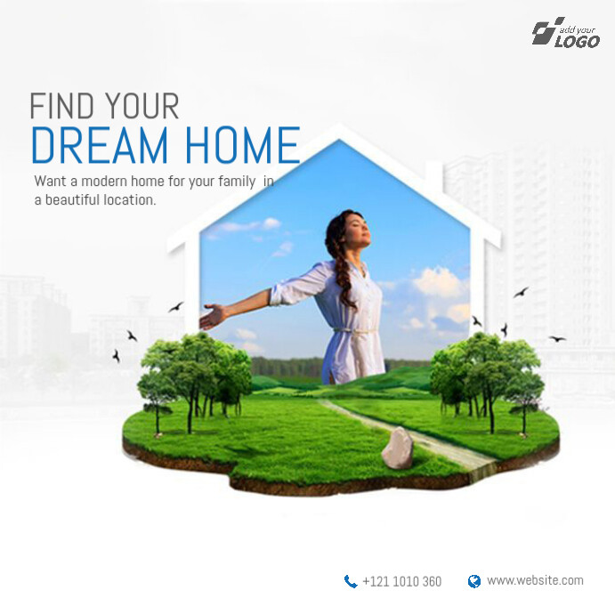 Real Estate Agency Ad Template | PosterMyWall