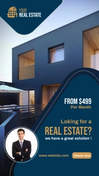 Real Estate Agency Ads Instagram-verhaal template