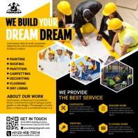 Real Estate Agency Ads Vierkant (1:1) template