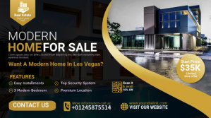 Negro Real Estate Sale Digital Display Template