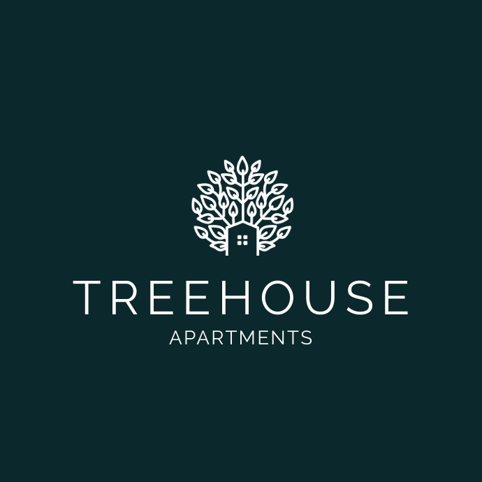 real estate agency minimal colorful logo Logótipo template