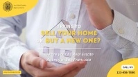 Real Estate Agency Flyer Template Social Media Ad Digital na Display (16:9)