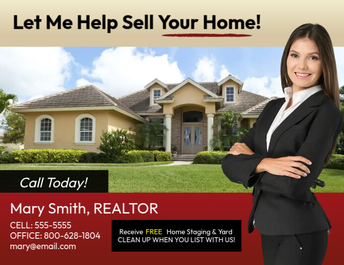 Real Estate Agent Ads Template | PosterMyWall