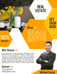 real estate agent flyer template