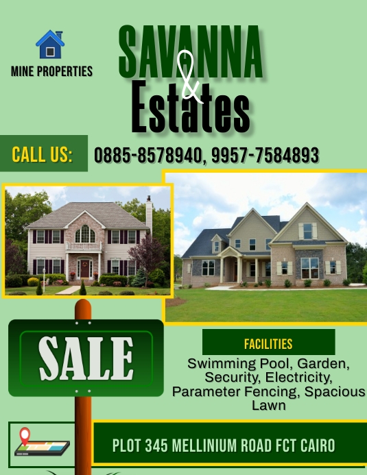 Plantilla de El Agente Inmobiliario | PosterMyWall