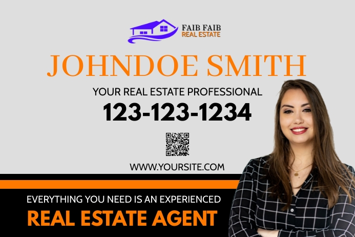 real estate agent Template | PosterMyWall