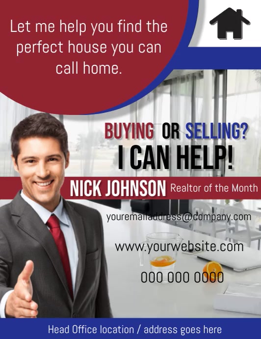 Real Estate Agent Flyer Template PosterMyWall Real Estate Agent Flyer Template PosterMyWall