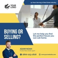 Real Estate Agent Instagram Ad Template