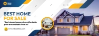 Real Estate Banner Facebook Cover Photo template