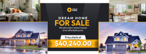 Sort Real Estate Sale Facebook Cover Photo Template