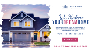 Real Estate Blog Header Banner template