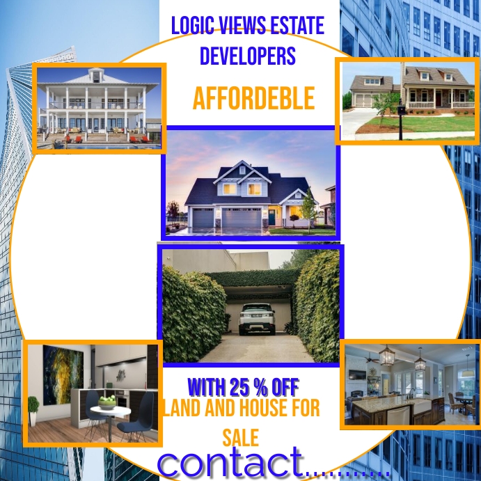 Real Estate Ffe Copy of REAL ESTATE BUSINESS CARD | PosterMyWall