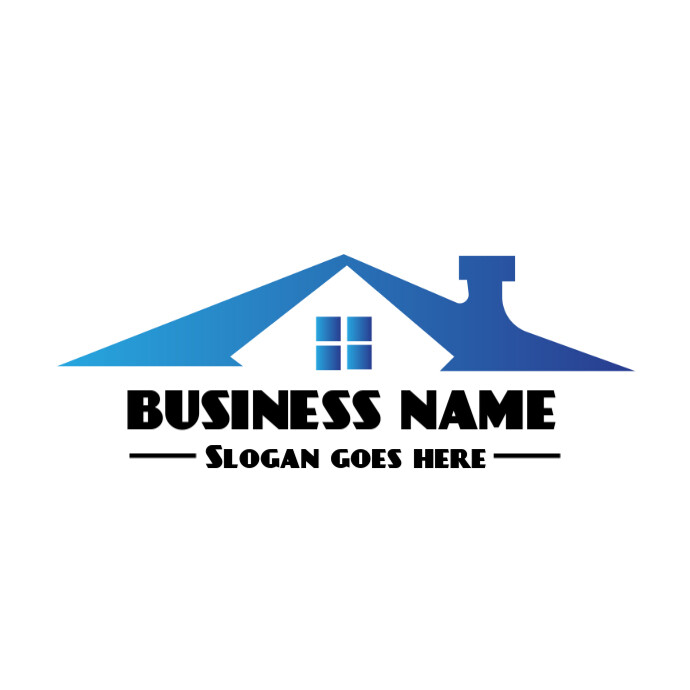 real estate business logo, construction business logo Ilogo template