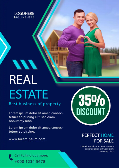 Real Estate A4 template