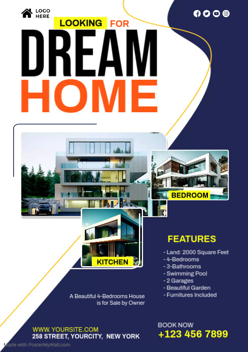 REAL ESTATE Template PosterMyWall