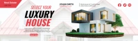 Real Estate Imagen de Fondo de LinkedIn template