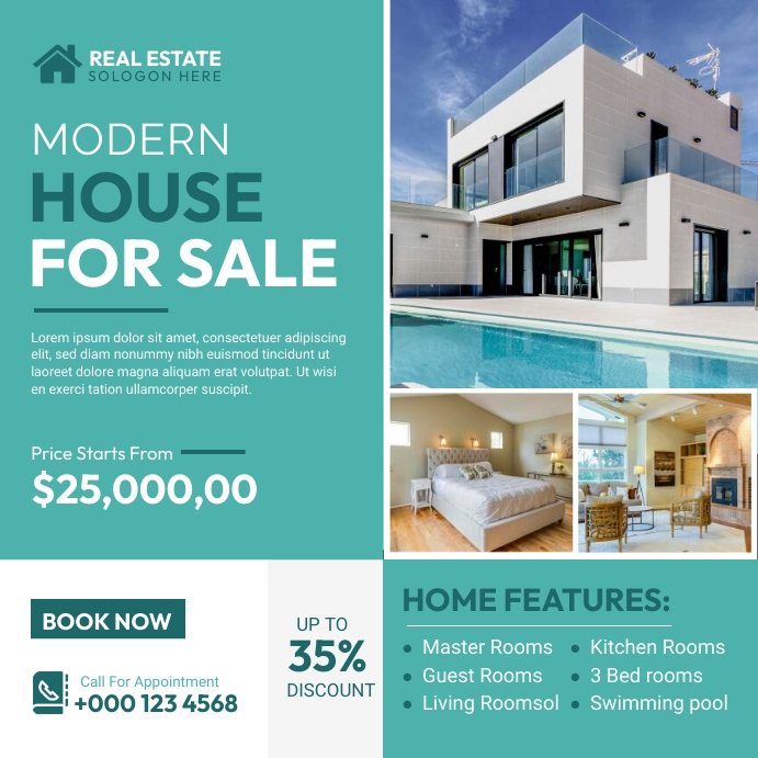 Real Estate Template PosterMyWall