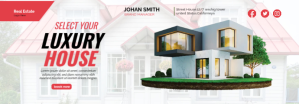 Branco Luxury Real Estate Promotion Tumblr Banner Template