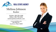 Real Estate Business Card template