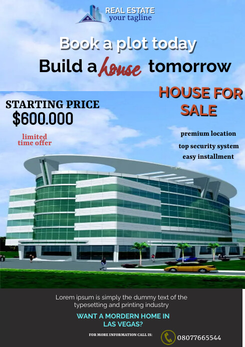 Real Estate Template PosterMyWall