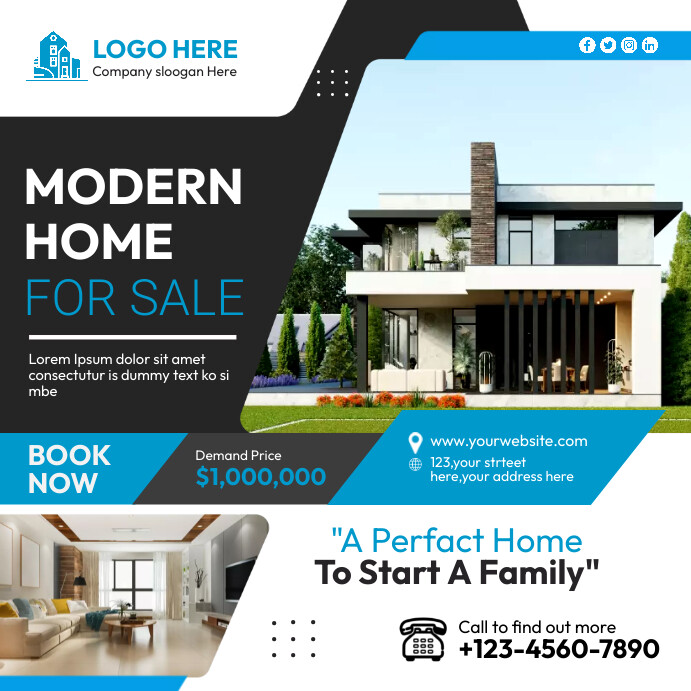 Copy of Real Estate | PosterMyWall
