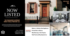 Sort Real Estate Listing Facebook Shared Image Template