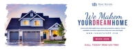 Real Estate Facebook Cover Banner template