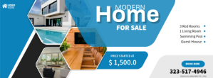 Real Estate Facebook Cover Photo Facebook-coverfoto template
