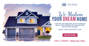 Real Estate Facebook Shared Post template
