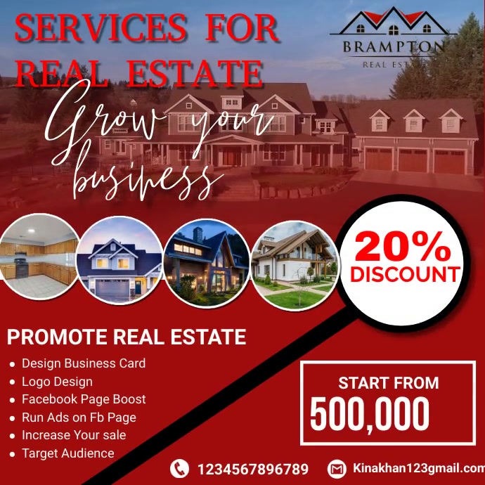 Copy of real estate flyer,home for sale, home for ren | PosterMyWall