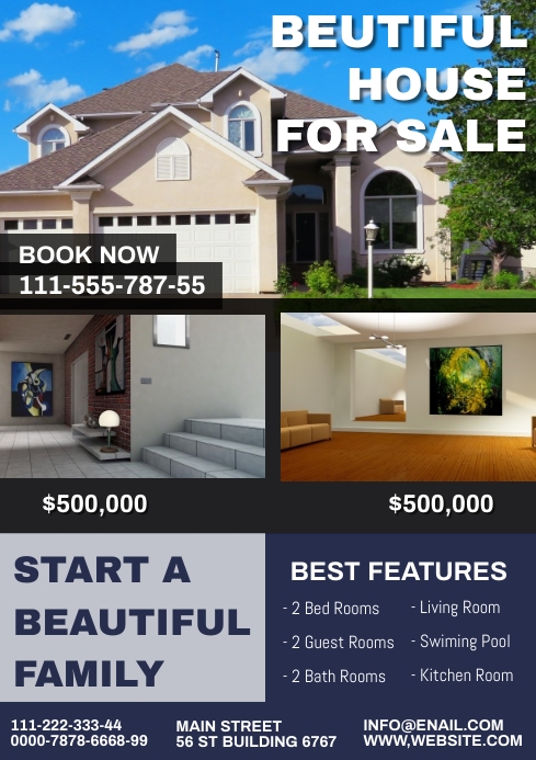 Real Estate Ffe Copy of Real estate flyer | PosterMyWall